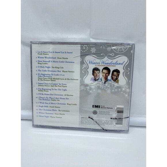 Winter Wonderland A Crooner Christmas CD, Sinatra, D. Martin Cole New Sealed - Picture 2 of 2